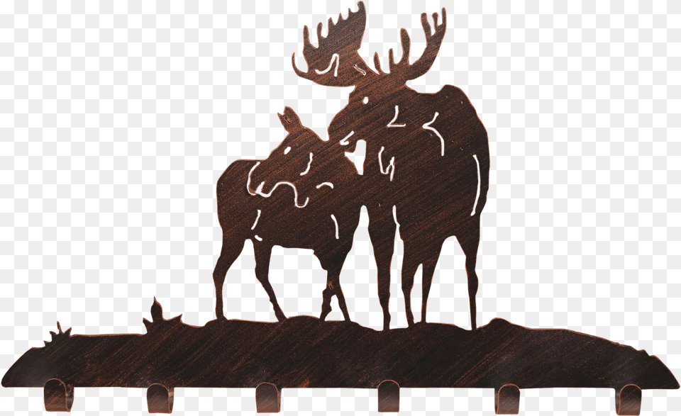 Iron Moose Coat Rack, Animal, Mammal, Wildlife, Person Free Png