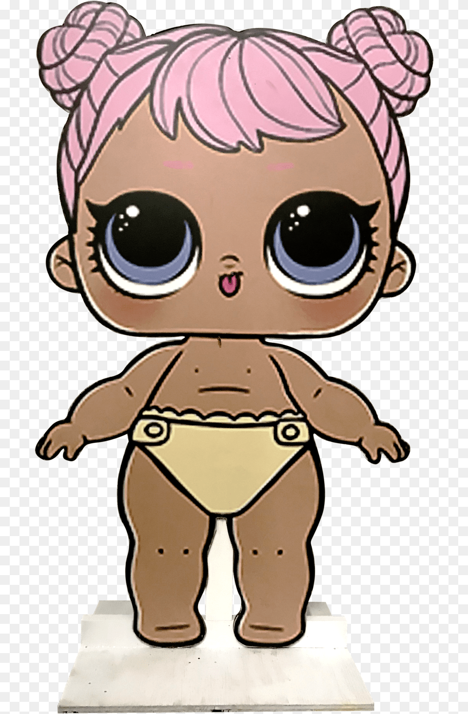 Iron On Transfer Lol Surprise Doll Dolls Ice Skater Lil Agent Baby Lol, Person, Book, Comics, Publication Png Image
