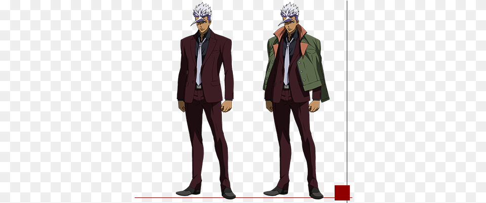 Iron Orga Itsuka Red Suit, Formal Wear, Jacket, Coat, Clothing Free Transparent Png