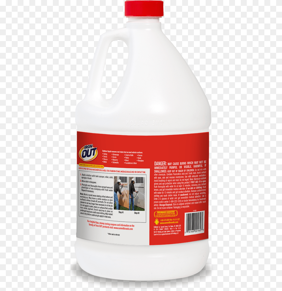 Iron Out Outdoor Rust Stain Remover For Concrete Amp Siding, Person, Food, Seasoning, Syrup Free Png Download