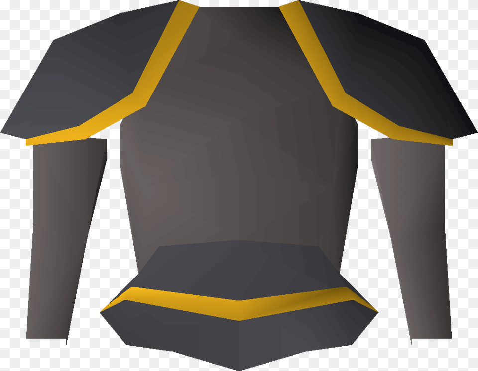 Iron Platebody Rune Gold Trimmed Osrs, Armor Png Image