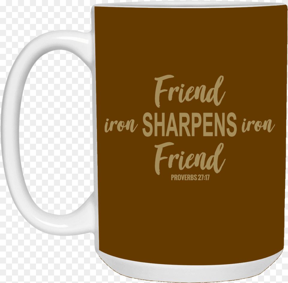 Iron Sharpens Iron Christian Cup 15 Oz Saren, Beverage, Coffee, Coffee Cup Png