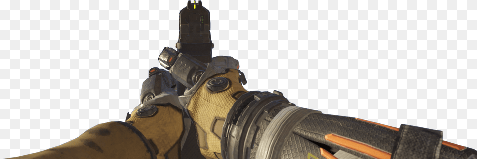 Iron Sights Bo3 Assault Rifle, Firearm, Gun, Weapon, Person Png