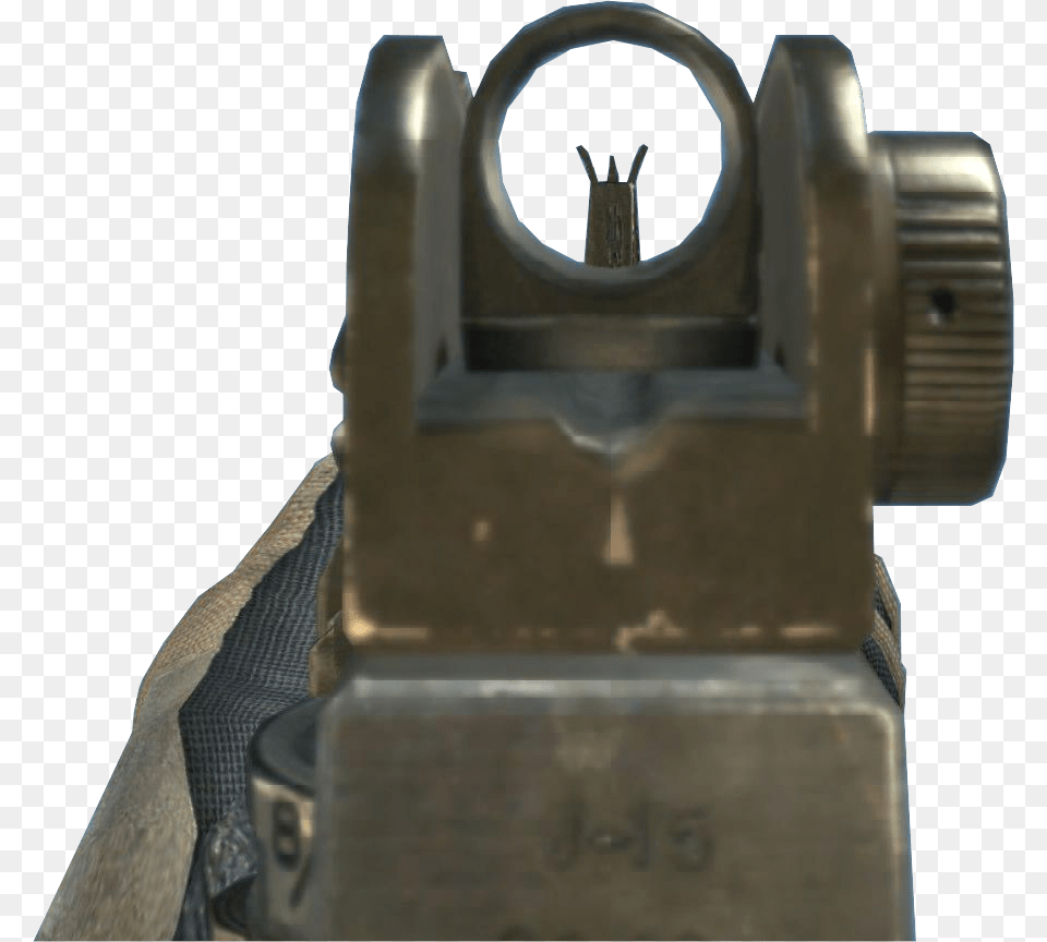 Iron Sights Call Of Duty Wiki Bronze Sculpture, Firearm, Gun, Handgun, Rifle Png Image