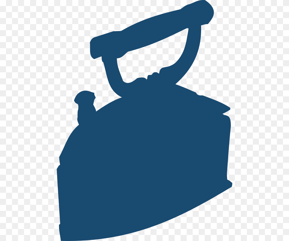 Iron Silhouette, Appliance, Device, Electrical Device, Clothes Iron Free Png