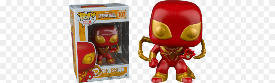 Iron Spider Funko Pop Marvel Iron Spider Png