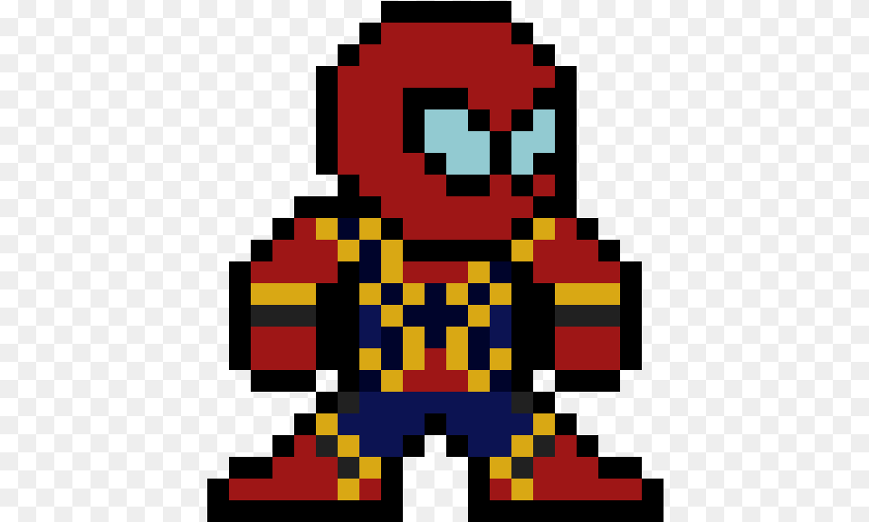 Iron Spider Pixel Art Spiderman Homecoming, First Aid Free Png Download