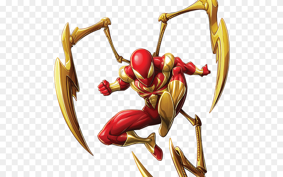 Iron Spiderman Clipart Cartoon Iron Spider Comic, Animal, Bee, Insect, Invertebrate Free Png Download