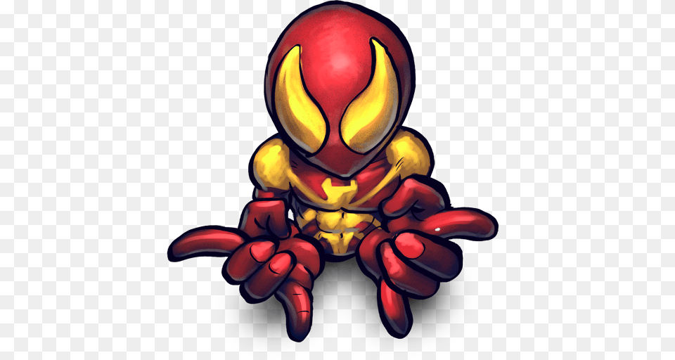 Iron Spiderman Clipart Spiderman, Animal, Invertebrate, Insect, Bee Free Png Download