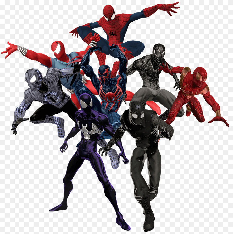 Iron Spiderman Clipart Spiderman, Adult, Male, Man, Person Png