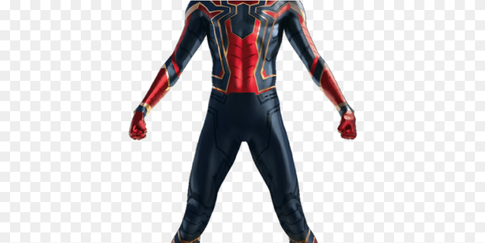 Iron Spiderman Clipart Spiderman Homecoming Suit Iron Spider, Clothing, Costume, Person, Adult Free Transparent Png