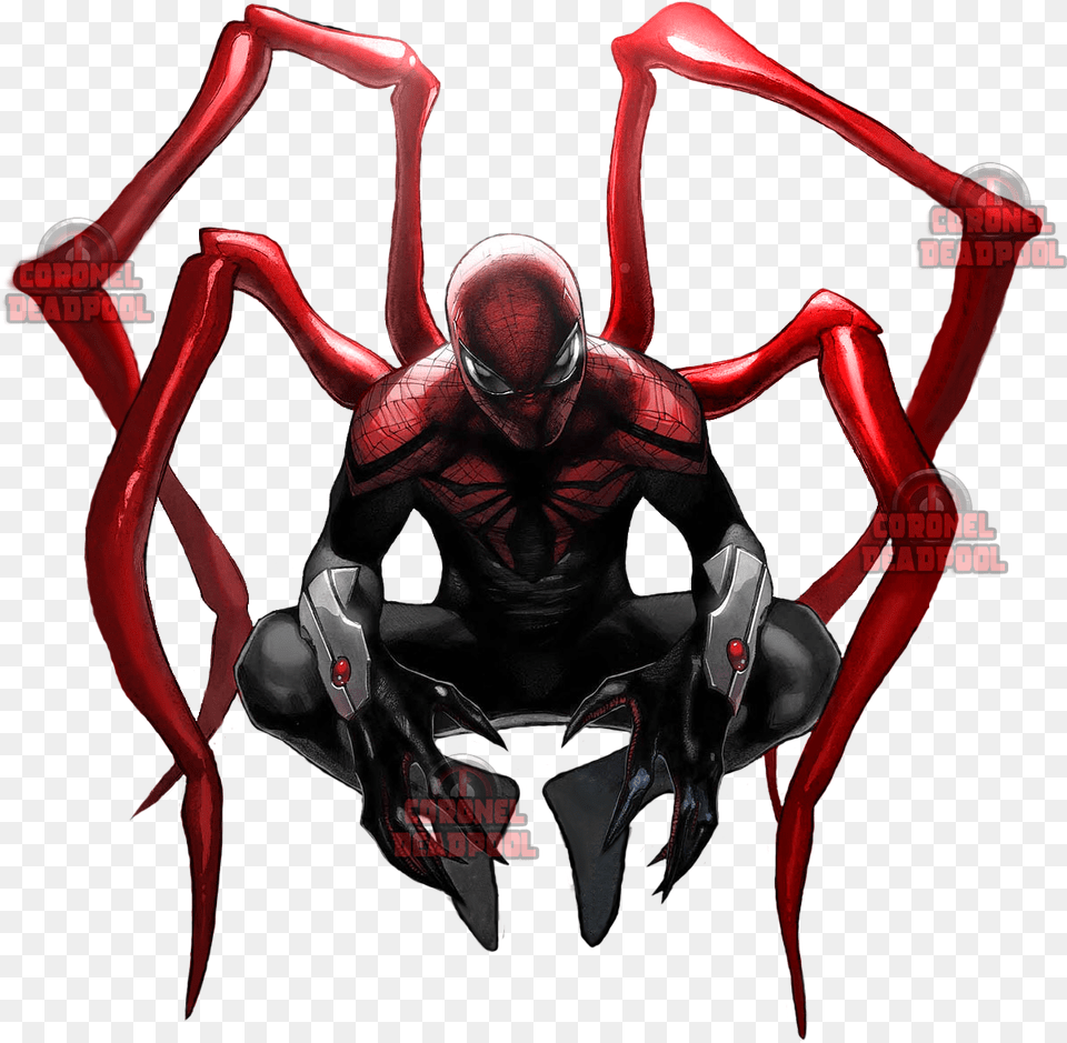 Iron Spiderman Picture Superior Spiderman, Adult, Male, Man, Person Free Transparent Png