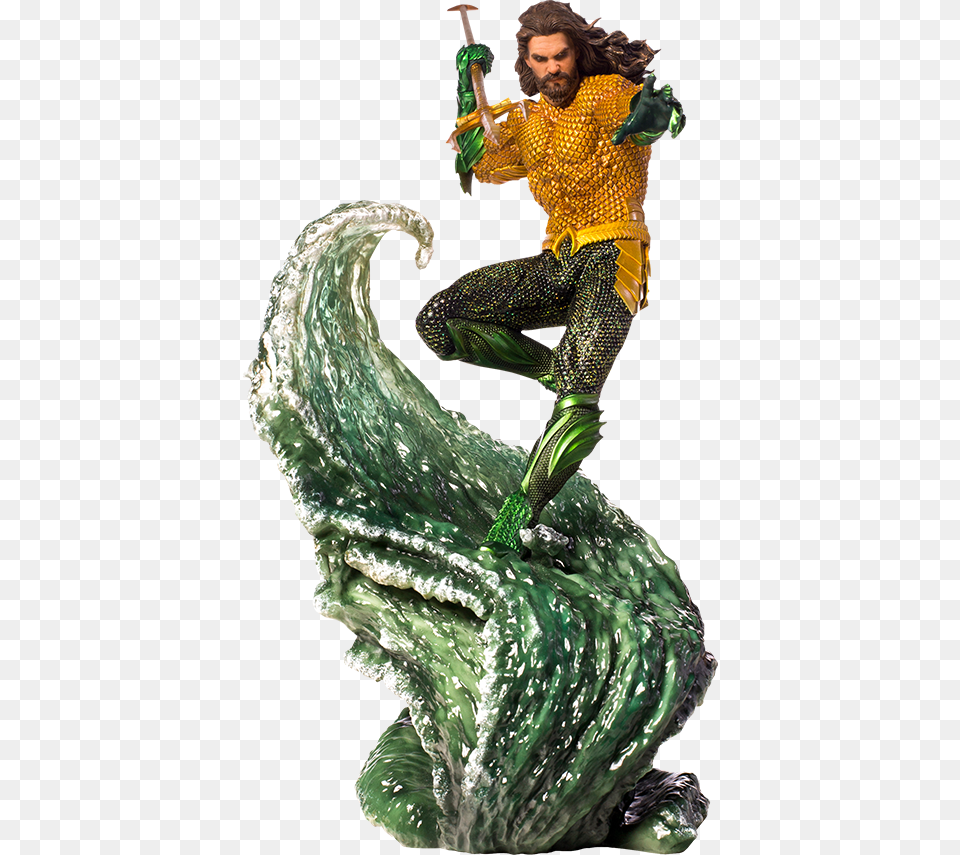 Iron Studios 1 10 Aquaman, Dancing, Leisure Activities, Person, Adult Png Image