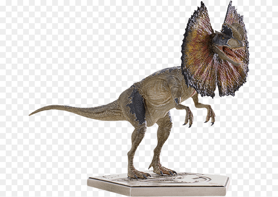 Iron Studios Dilophosaurus, Animal, Dinosaur, Reptile, T-rex Free Png