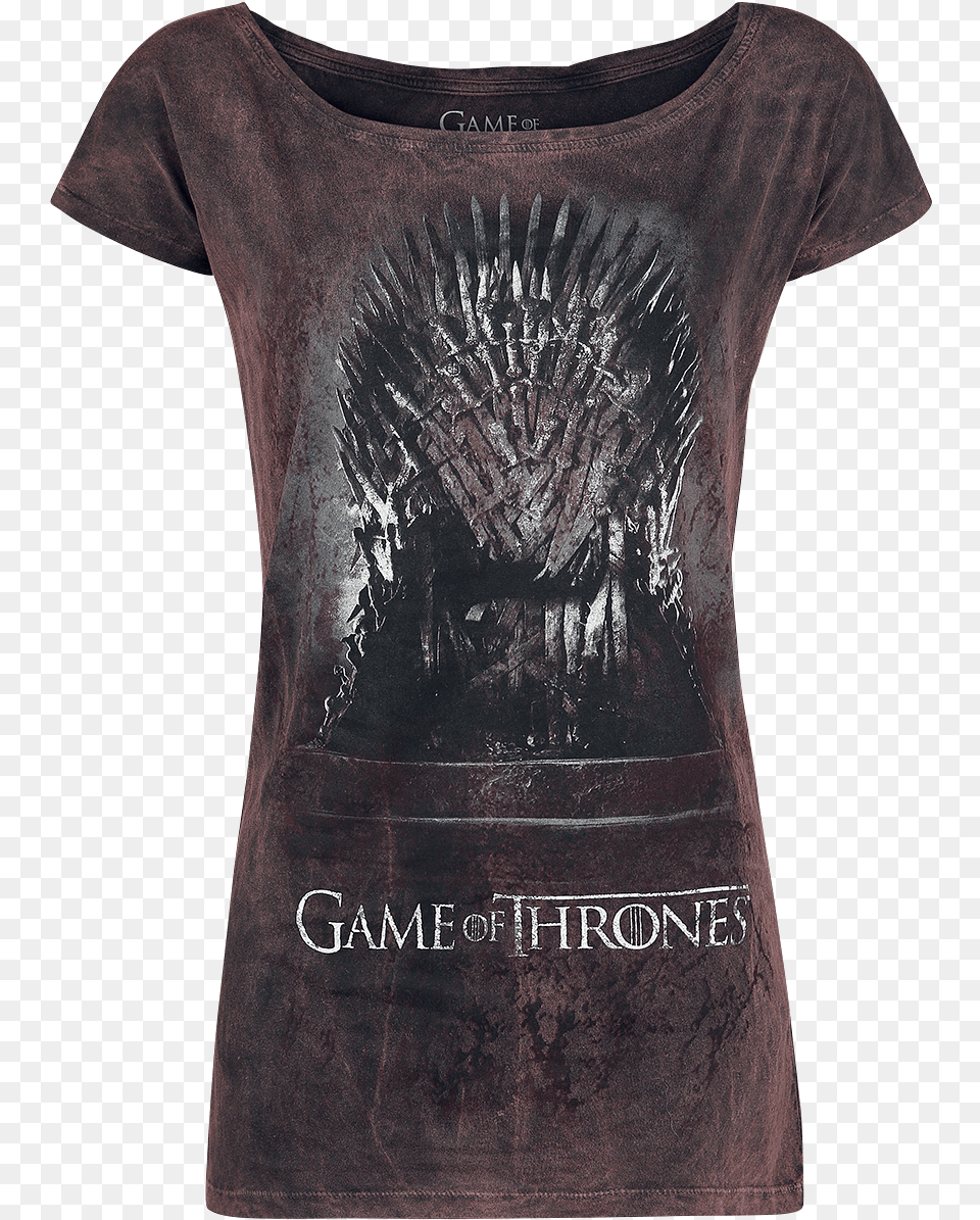 Iron Throne Game Of Thrones Transparent Cartoon Game Of Thrones Iron Throne, Clothing, T-shirt, Person, Shirt Free Png
