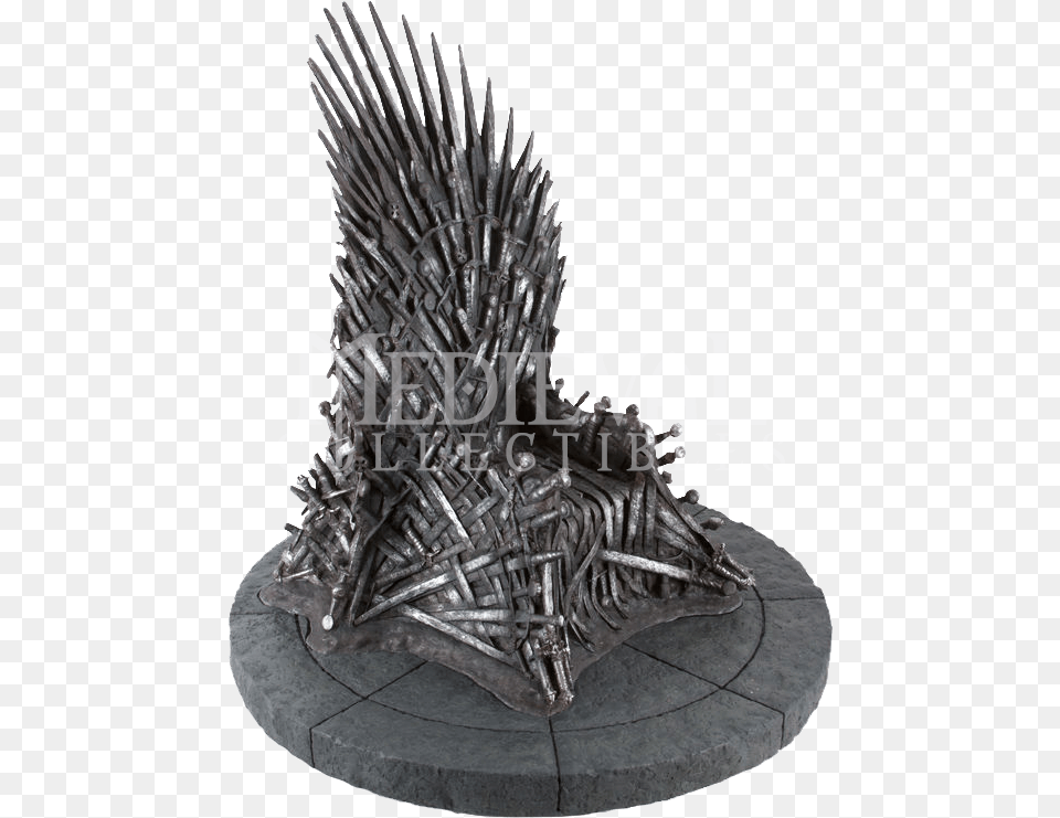 Iron Throne Statue Items Game Of Thrones Full Size Dark Horse Game Of Thrones Iron Throne, Furniture, Chandelier, Lamp Free Png Download
