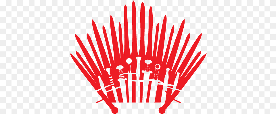 Iron Throne Toilet Wall Decal Seat Game Of Thrones Game Of Thrones Throne Icon, Cutlery, Brush, Device, Fork Free Png Download