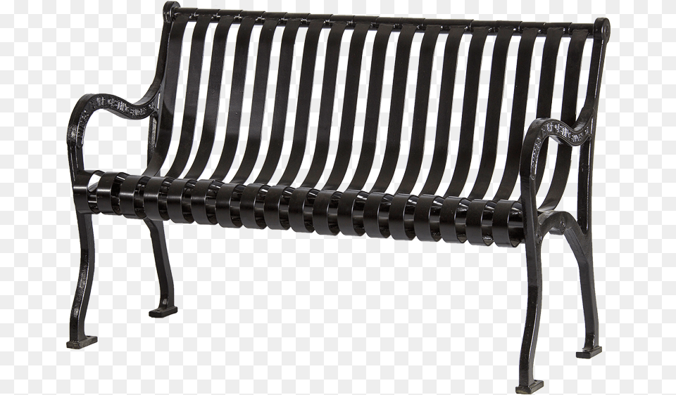 Iron Valley Ductile Iron And Steel Bench Bench, Furniture, Park Bench Free Png