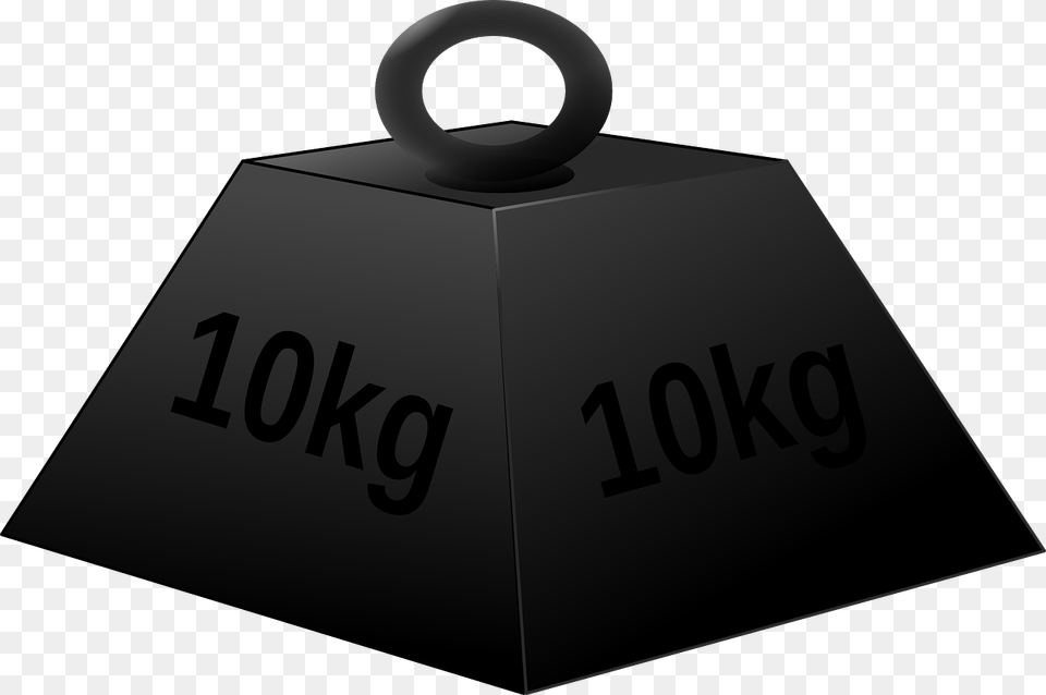 Iron Weight Heavy Kilogram Kilo Measurement Weight Clip Art, Cowbell Free Png
