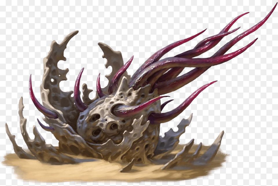 Irongods Tentacledcreature Iron Gods Ghelarn, Plant, Animal, Sea Life Png Image