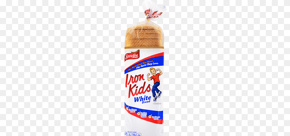 Ironkids White Round Top Bread Iron Kids White Bread, Food, Ketchup, Boy, Child Png Image