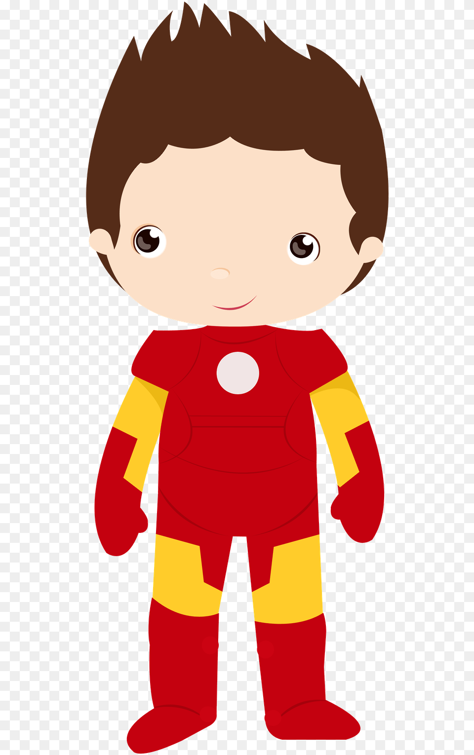 Ironman Clipart Iaon Iron Man Cute Clipart, Baby, Person, Face, Head Free Transparent Png