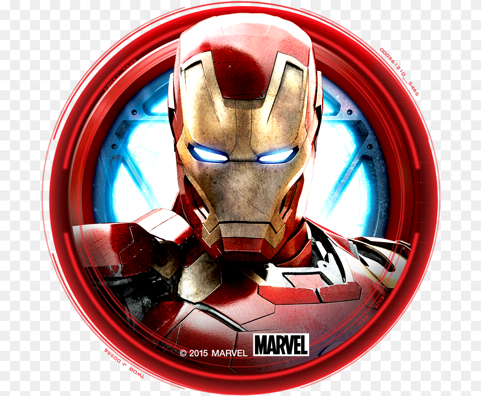Ironman Marvel Logo Iron Man, Adult, Male, Person, Head Free Png