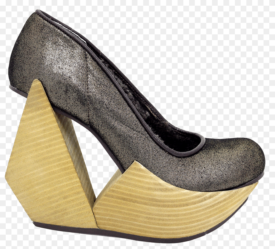 Irregular Choice Quantum Gold Exotic Heels Irregular Choice Quantum, Clothing, Footwear, High Heel, Shoe Png