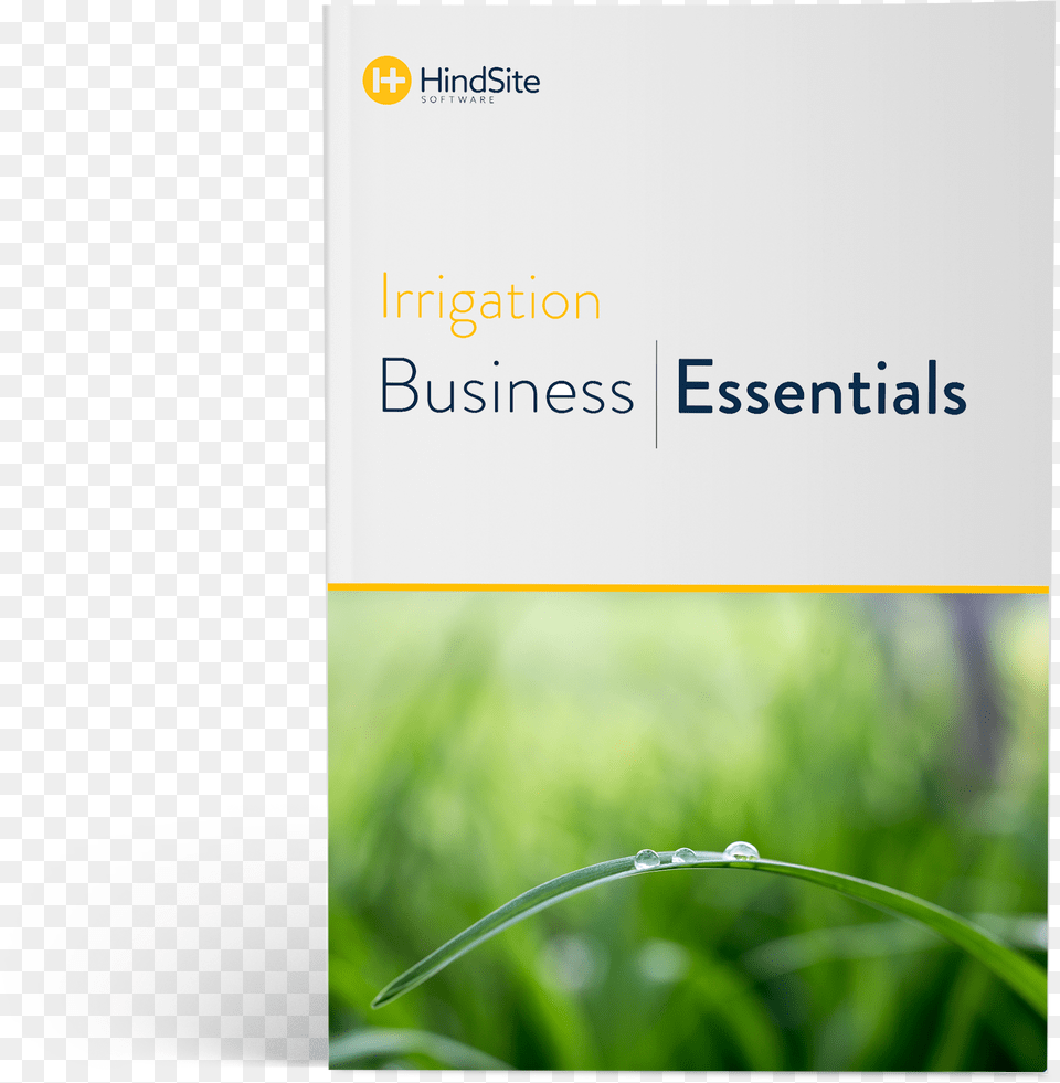 Irrigation Business Essentials Mock Cover Grass, Advertisement, Plant, Text Png Image
