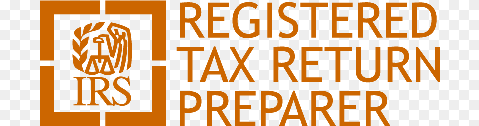 Irs Resgistered Tax Preparer Logo 2x Registered Tax Return Preparer, Text Png