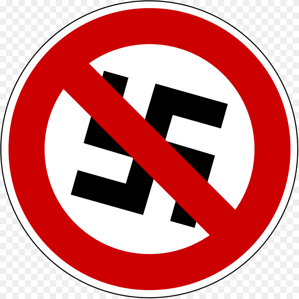 Is Adolf Hitler Still Alive Swastika With X Through, Sign, Symbol, Road Sign, First Aid Free Png Download
