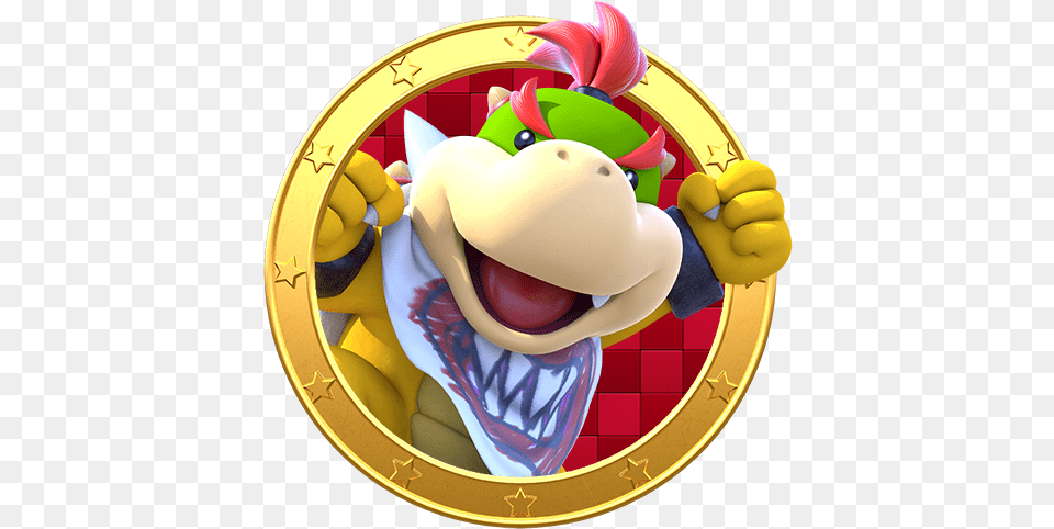 Is Bowser39s Son Introduced In Super Mario Sunshine Mario Party Star Rush Bowser Jr, Gold Free Png