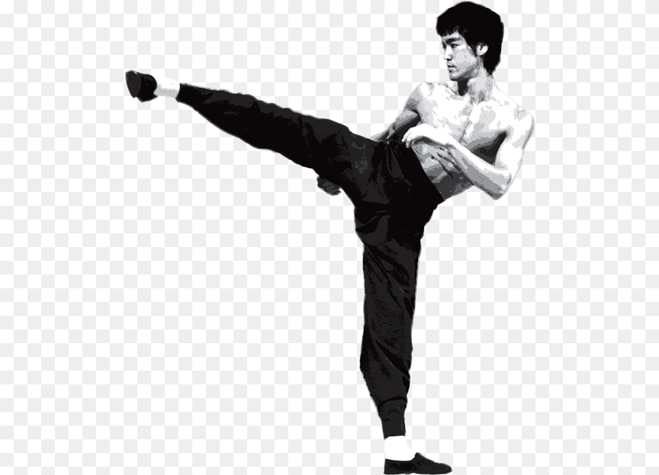 Is Bruce Lee One Of The Most Influential Martial Artists Bruce Lee Transparent Background, Adult, Person, Man, Male Free Png