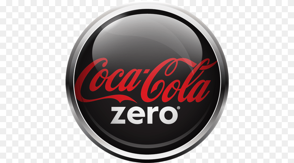 Is Coke Zero Good Or Bad For Gout Coca Cola Zero Logo Coca Cola, Beverage, Soda, Disk Free Transparent Png