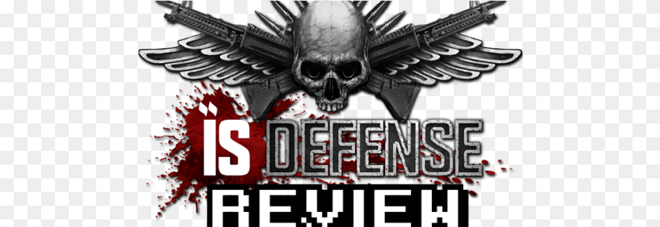 Is Defense Review Skull, Symbol, Gun, Weapon Free Png