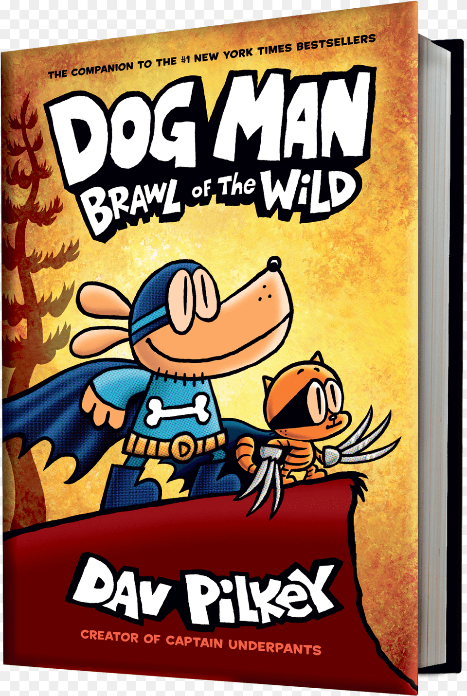 Is Dog Man Bad To The Bone The Heroic Hound Is Sent, Book, Comics, Publication, Advertisement Png