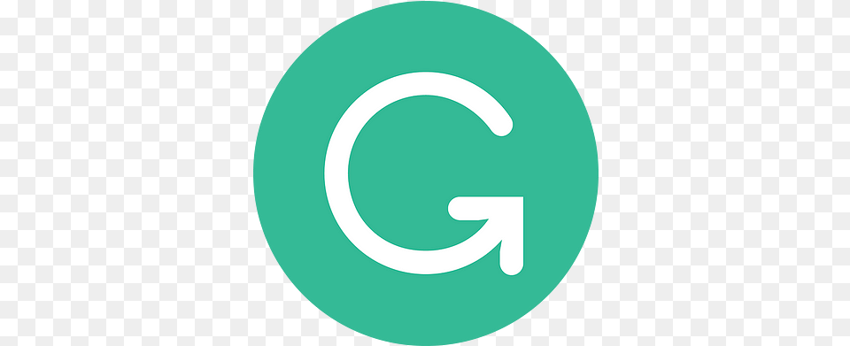 Is Grammarly Grammarly Logo, Sign, Symbol, Disk, Road Sign Free Png