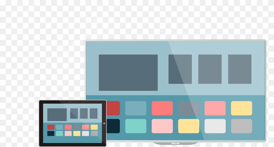 Is Intrinsically Optimized For The Philips Tv Hardware, Paint Container, Palette Free Transparent Png