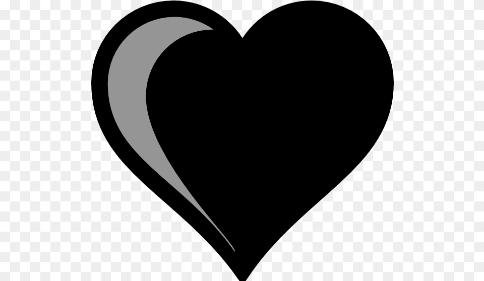 Is Kindness A Weakness Heart Shape Heart Clipart Black And White, Nature, Night, Outdoors, Astronomy Free Png