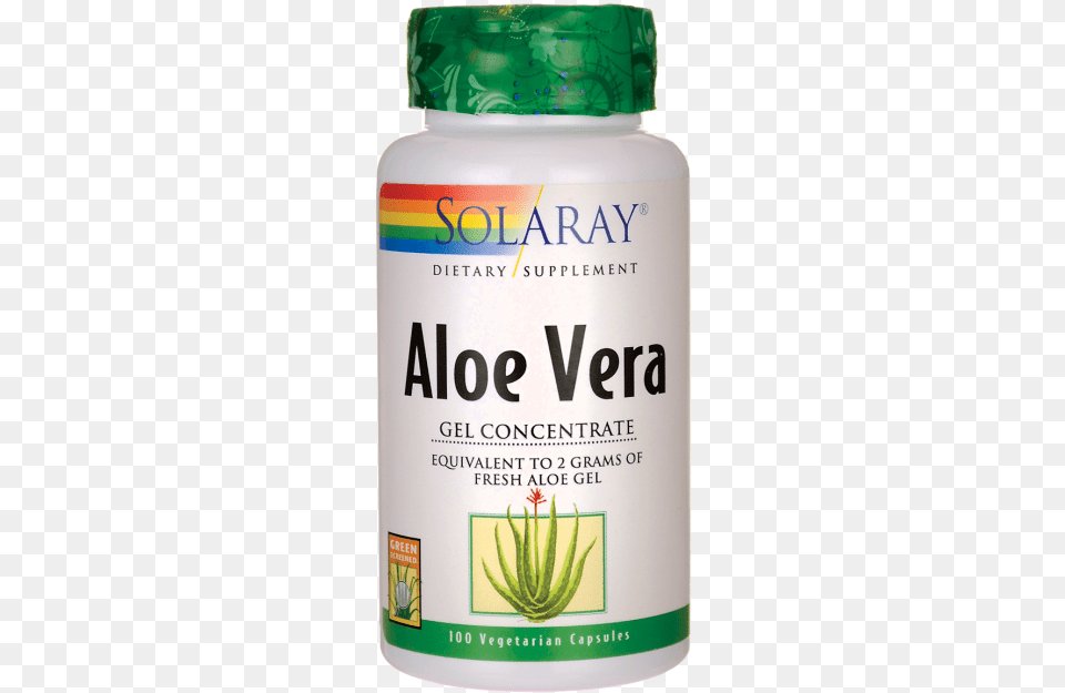 Is Loading Solaray Aloe Vera Gel Concentrate Solaray Aloe Vera Gel Concentrate 100 Capsules, Herbal, Herbs, Plant, Astragalus Free Png Download