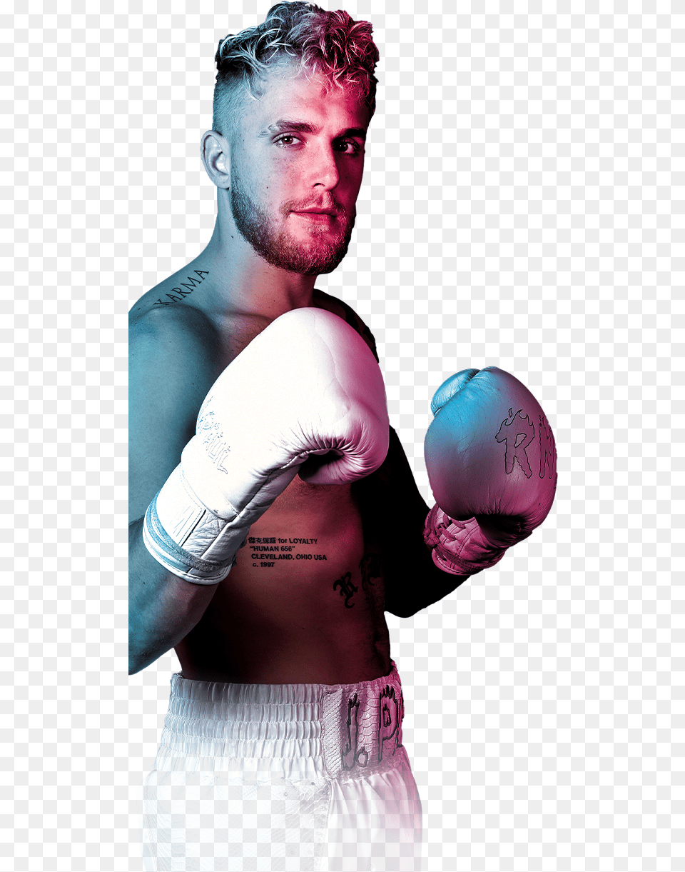 Is Logan Paul Vs Ksi 2 Good For Boxing Debating The Line Jake Paul Boxing Transparent, Adult, Male, Man, Person Free Png Download