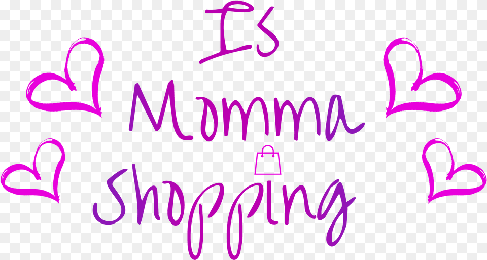 Is Momma Shopping Fashion, Purple, Text, Light Png