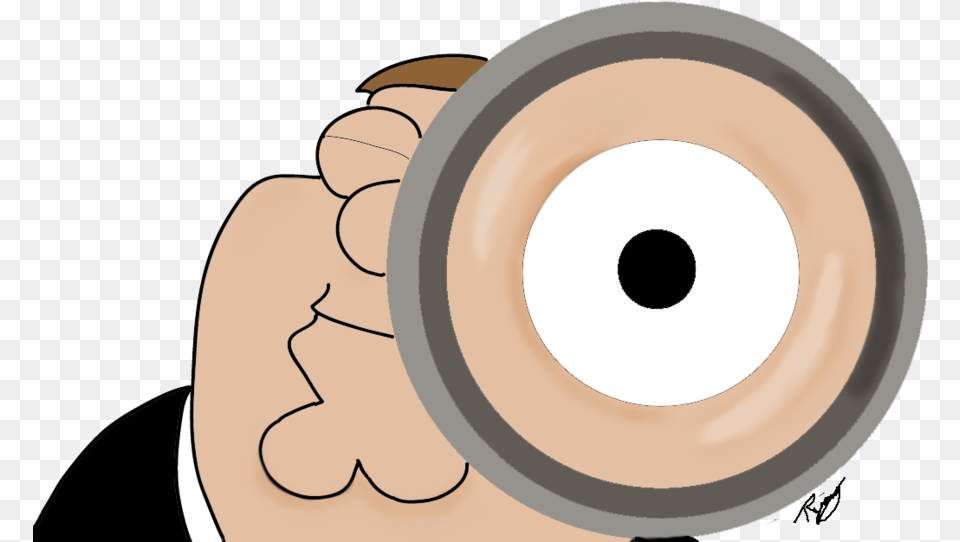 Is My Eye Big By Summersun25 Peter Griffin Magnifier Gif Free Png