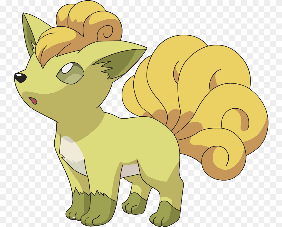 Is Not A Shiny Vulpix Pokemon Vulpix, Baby, Person, Animal, Art Png
