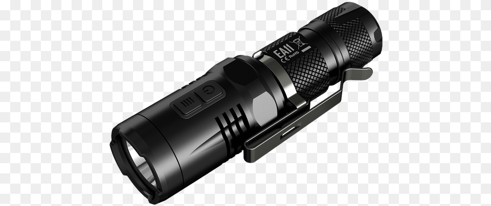 Is One Of The Best Every Day Carry Flashlights Nitecore Ea11 900 Lumens Led Flashlight, Appliance, Blow Dryer, Device, Electrical Device Png
