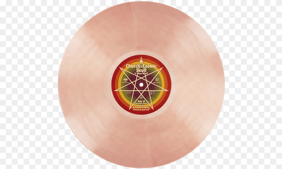 Is Satan Real Church Of The Cosmic Skull Is Satan Real Pink Nebula, Plate, Disk Png Image