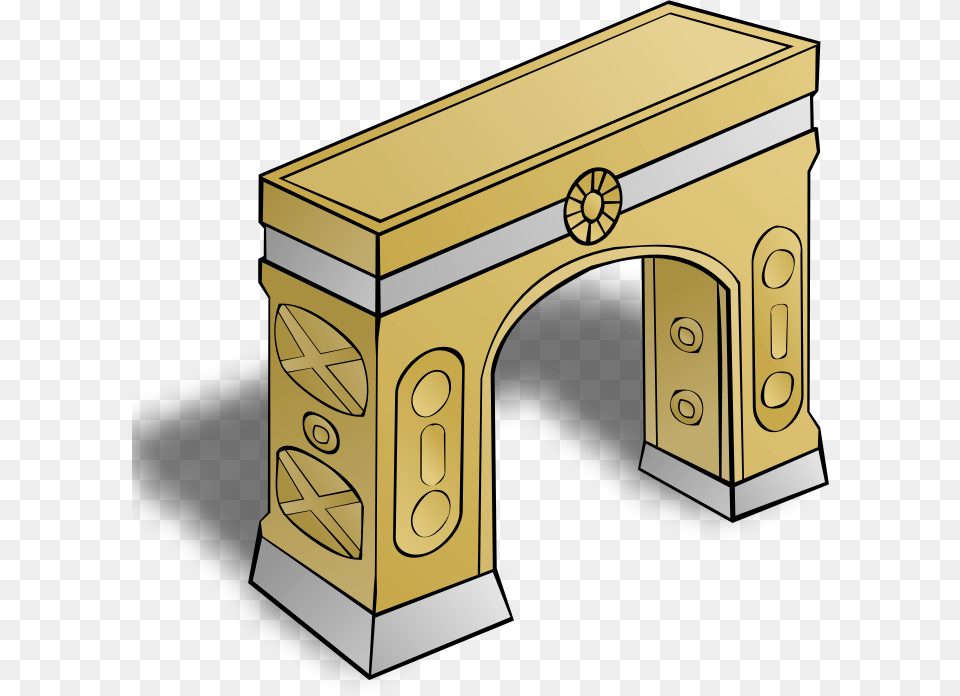 Is The Jig Up Yet, Arch, Architecture, Gold Free Png Download