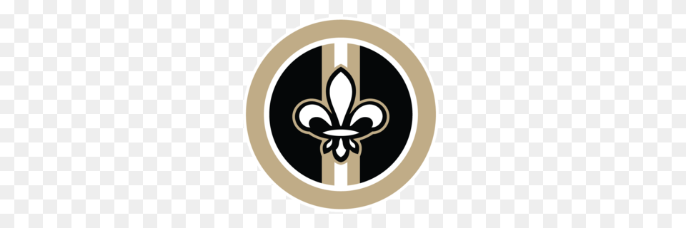 Is The New Orleans Saints Fleur De Lis Logo Offensive, Cross, Symbol, Ammunition, Grenade Free Png