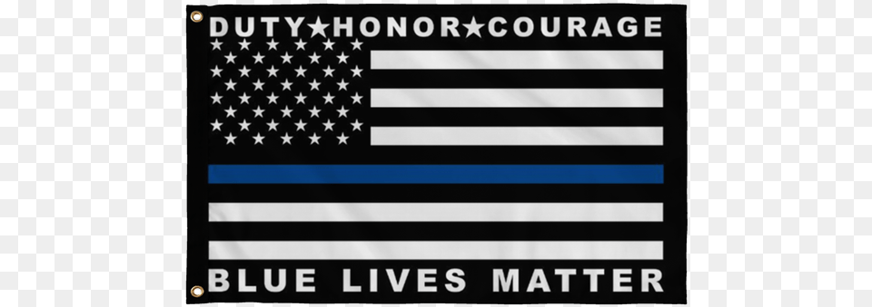 Is The Thin Blue Line Flag Seen As A Racist Symbol Similar American, American Flag, Text Free Png Download