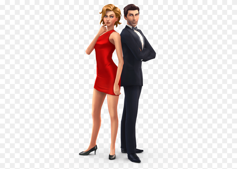 Is There Any Sim Hotter Than Bella Goth, Adult, Suit, Shoe, Person Free Png Download